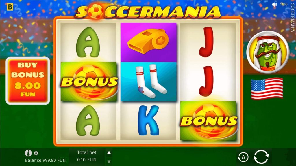 фудбалски онлајн слотови soccermania